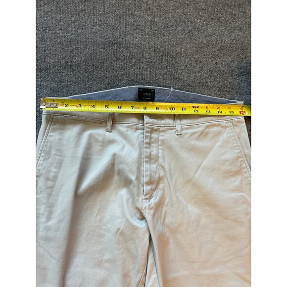 J.Crew 484 Slim-Fit Bergen 5-Pocket Pants Sandwashed Canvas 31x30 NWOT - Picture 8 of 10